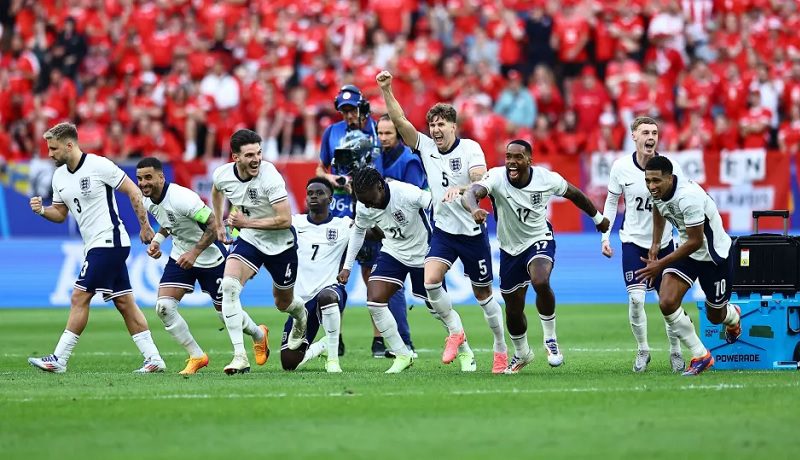 MENANG ADU PENALTI LAWAN SWISS, INGGRIS MELAJU KE SEMIFINAL EURO 2024