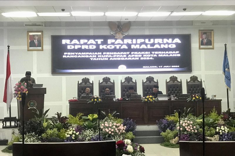 PJ WALI KOTA MALANG SIAP TINDAKLANJUTI PENDAPAT FRAKSI SOAL RANCANGAN KUA-PPAS 2024