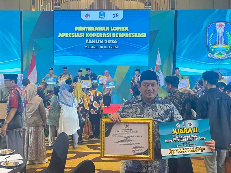 KOPERASI PONPES MAHASISWA AL-HIKAM RAIH KOPERASI BERPRESTASI TINGKAT JATIM 2024