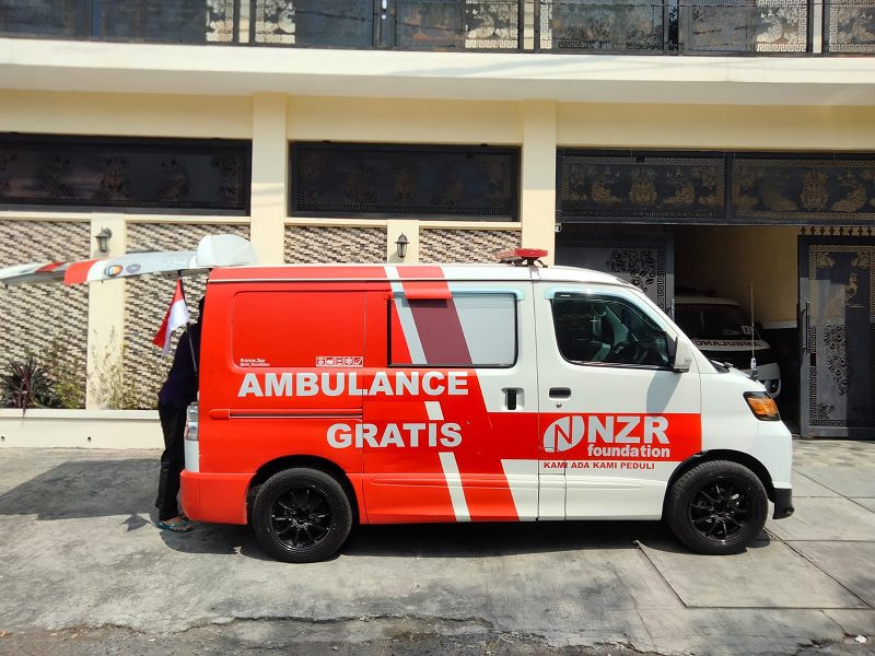 CAKUP MALANG RAYA, NZR FOUNDATION SEDIAKAN AMBULANS GRATIS
