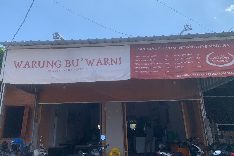 3118-Warung Bu Warni WARUNG BU WARNI, SURGA KULINER KHAS MADURA