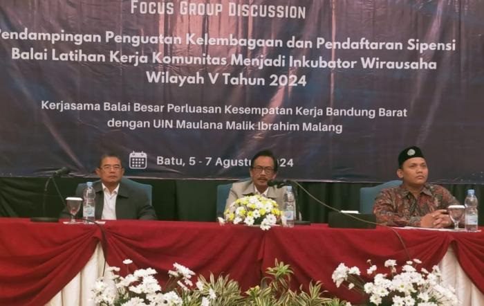 UIN MALANG DAMPINGI 23 BLKK JATIM, NTT, DAN NTB