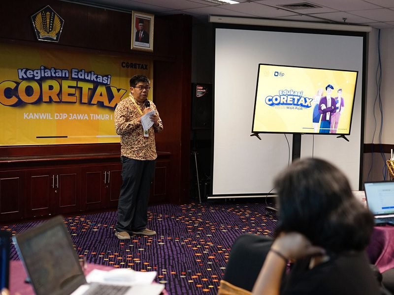 KANWIL DIRJEK PAJAK JATIM I MULAI KENALKAN CORETAX SYSTEM PADA WAJIB PAJAK STRATEGIS