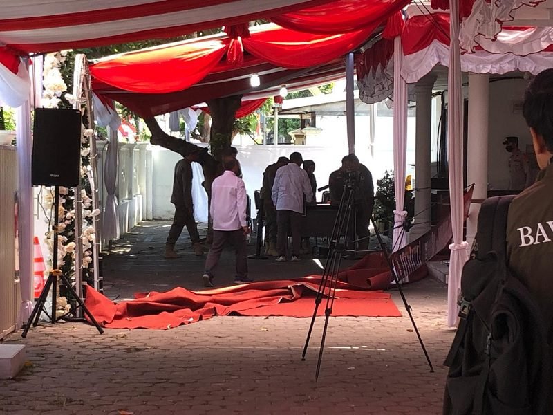 ANGIN KENCANG TERJANG KPU KOTA MALANG DI HARI TERAKHIR PILWALI 2024