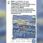 Gempa Guncang Malang Pagi Ini, Warga Berhamburan Keluar Rumah