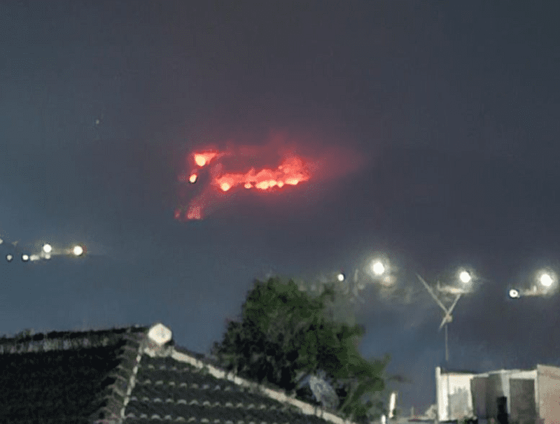 Si Jago Merah Mengamuk di Panderman, Ancaman Makin Besar!