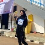 ATLET MUDA BERBAKAT, AGRIVINA, RAIH JUARA 2 JUMP FROG DI KEJUARAAN ATLETIK PELAJAR MUHAMMADIYAH