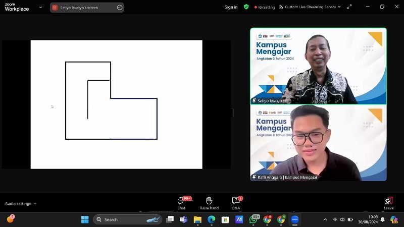 MAHASISWA KAMPUS MENGAJAR 8,NYALA SEMANGAT DI HARI KE-5 PEMBEKALAN