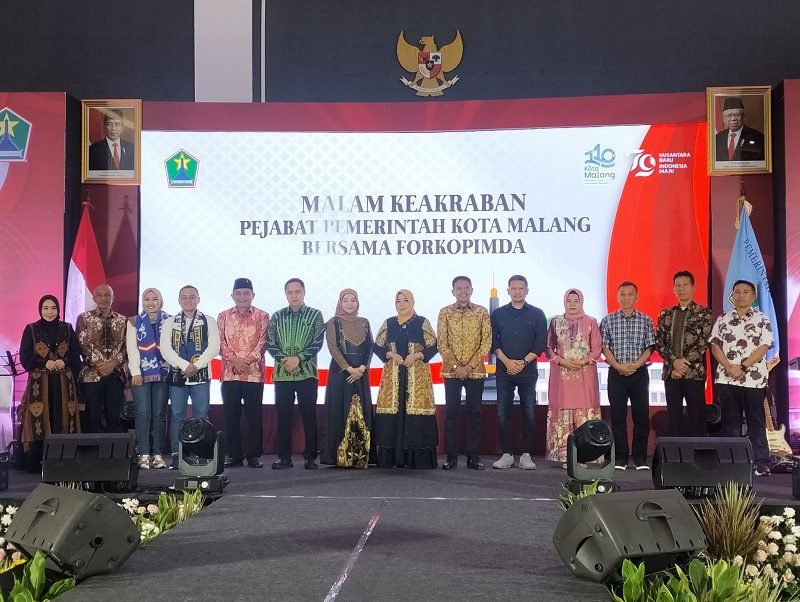 OPD KOTA MALANG HADIRI MALAM KEAKRABAN PEJABAT PEMKOT MALANG DI GEDUNG MCC