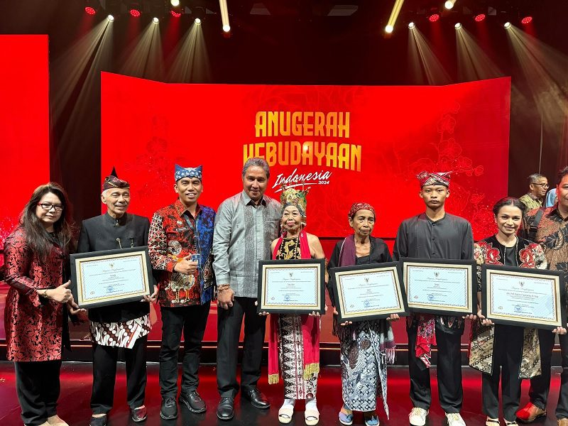 TIGA MAESTRO BANYUWANGI RAIH ANUGERAH KEBUDAYAAN INDONESIA 2024