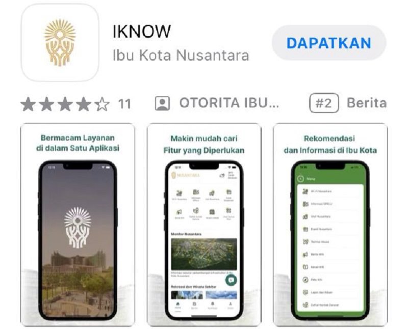IKN KINI DIBUKA UNTUK UMUM HANYA DENGAN DAFTAR ONLINE