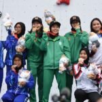 JATIM DULANG 2 EMAS DI PANJAT TEBING