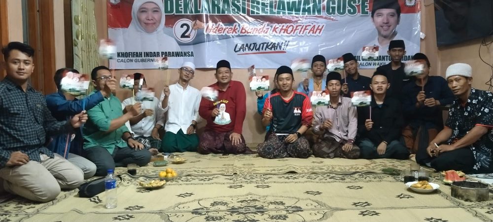 SANTRI DAN KAUM MUDA MAGETAN GAS POL UNTUK KHOFIFAH