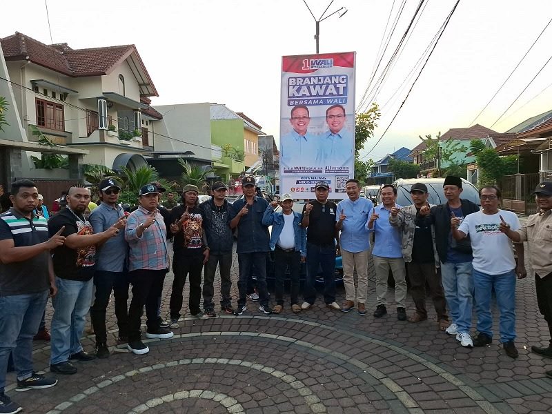 BRANJANG KAWAT ATUR BARISAN, RESMI DUKUNG WALI DI PILKADA