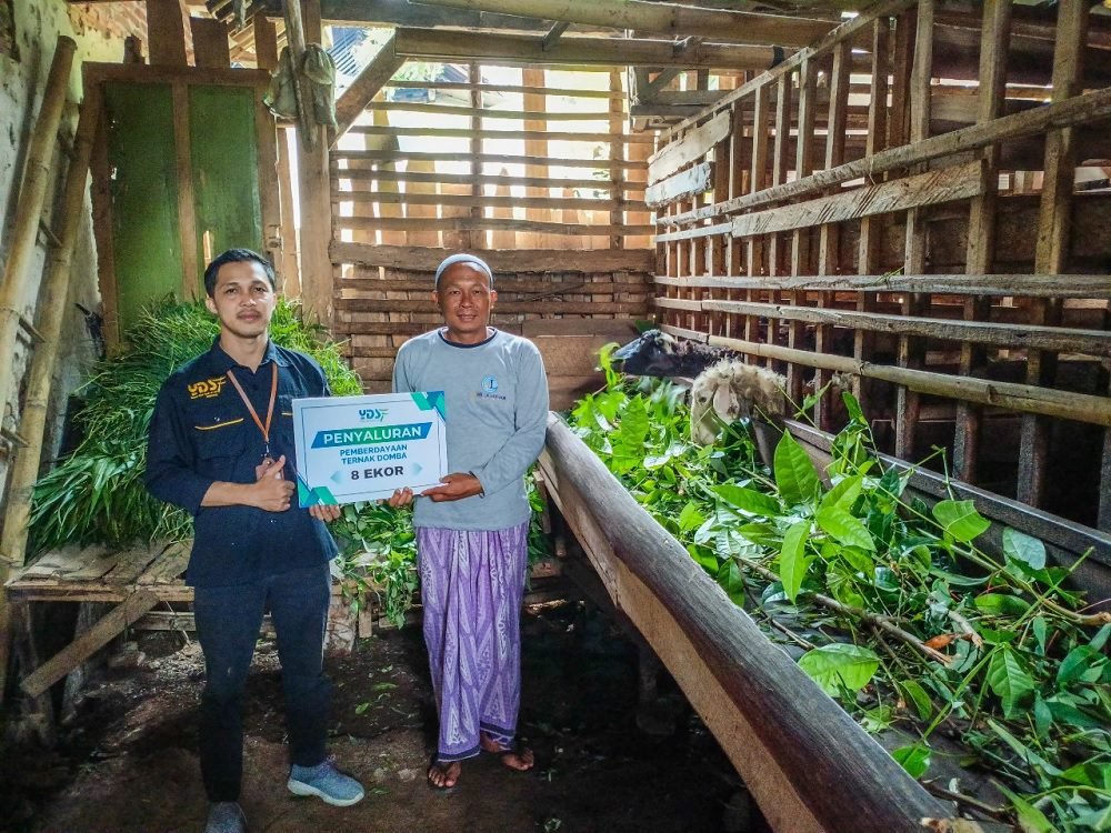 DUKUNG KESEJAHTERAAN DAI DI PELOSOK MALANG, YDSF SALURKAN BANTUAN DOMBA