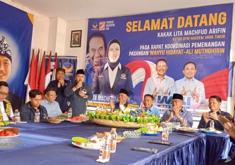 JELANG PENCOBLOSAN, NASDEM MATANGKAN PERSIAPAN UNTUK PASLON WALI
