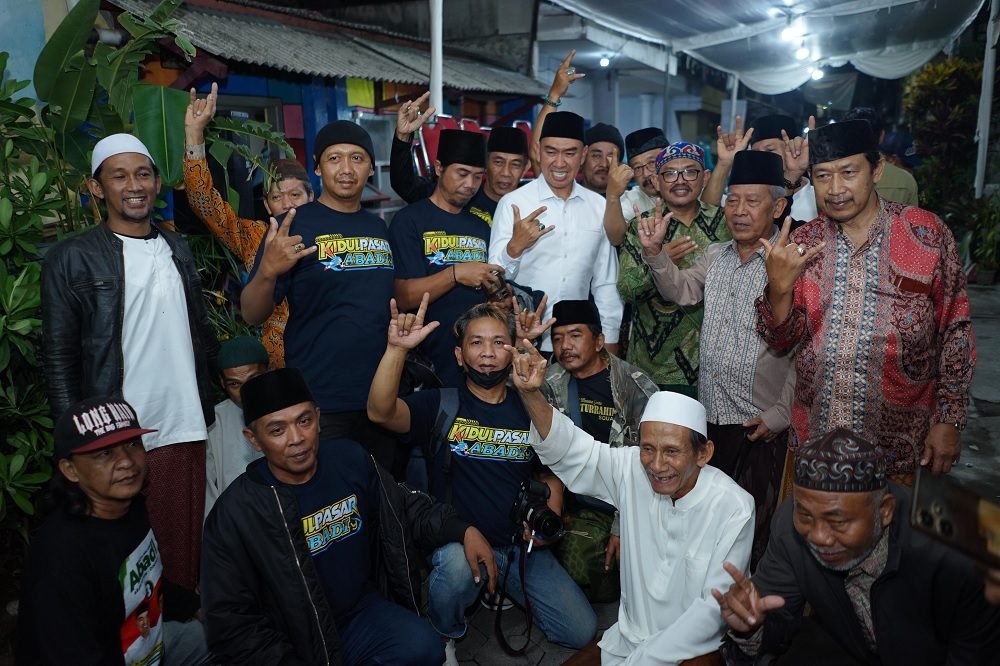 ABAH ANTON DAPAT DUKUNGAN WARGA KIDUL PASAR