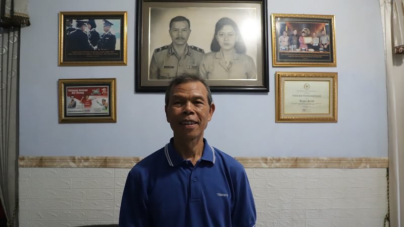 PERINGATI HARI ANTIKORUPSI, KOMBES POL NANANG AJAK ANGGOTA POLRESTA MALANG KOTA TIRU INTEGRITAS BRIPKA (PURN) SELADI