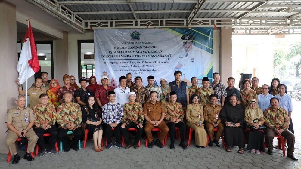 PJ WALI KOTA MALANG: KAMPUNG MODERASI WUJUD KERUKUNAN ANTAR UMAT BERAGAMA