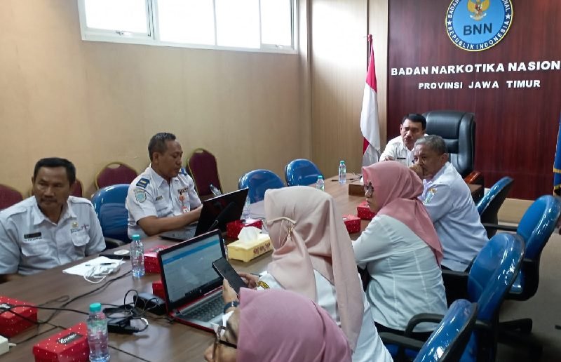 BNNP JATIM DORONG KABUPATEN/KOTA BENTUK BNKK UNTUK PERANGI NARKOBA