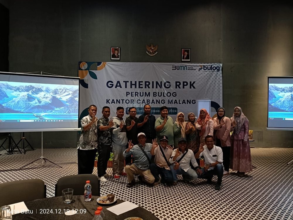 SPRINDO MIGAS MALANG RAYA DIGANDENG BULOG BUKA RUMAH PANGAN KITA