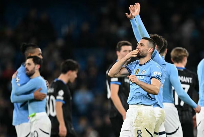MENGGILA DI BABAK KEDUA, MANCHESTER CITY LOLOS KE PLAY-OFF LIGA CHAMPIONS USAI TUNDUKKAN CLUB BRUGGE 3-1