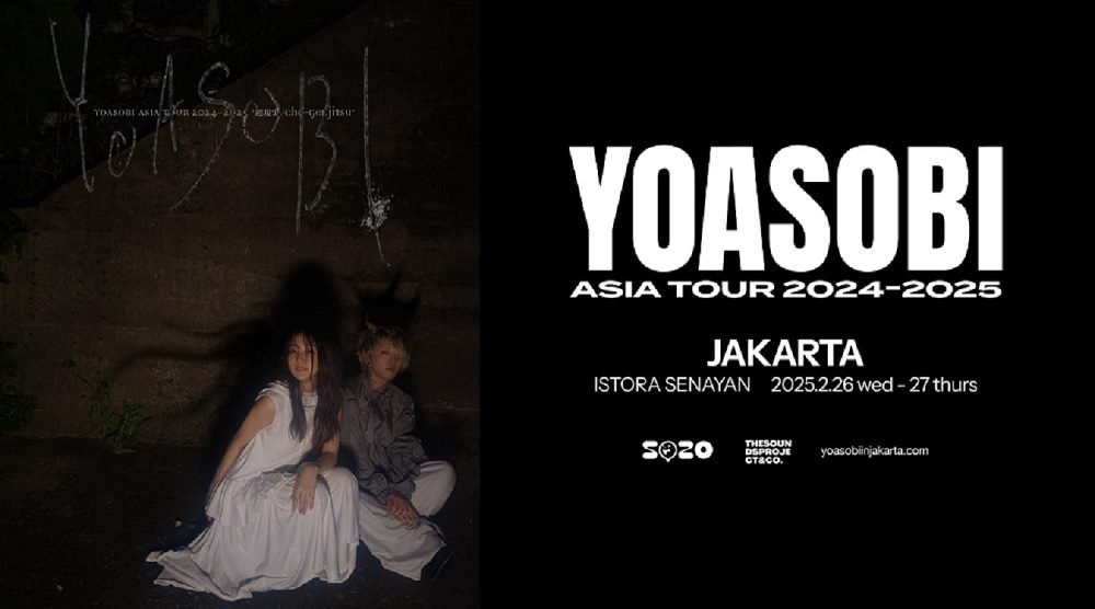 YOASOBI AKAN GELAR KONSER DI JAKARTA DALAM ACARA ‘ASIA TOUR’ PADA FEBRUARI 2025