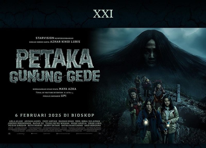 FILM ‘PETAKA GUNUNG GEDE’ RILIS, SATU BIOSKOP DIBIKIN MERINDING
