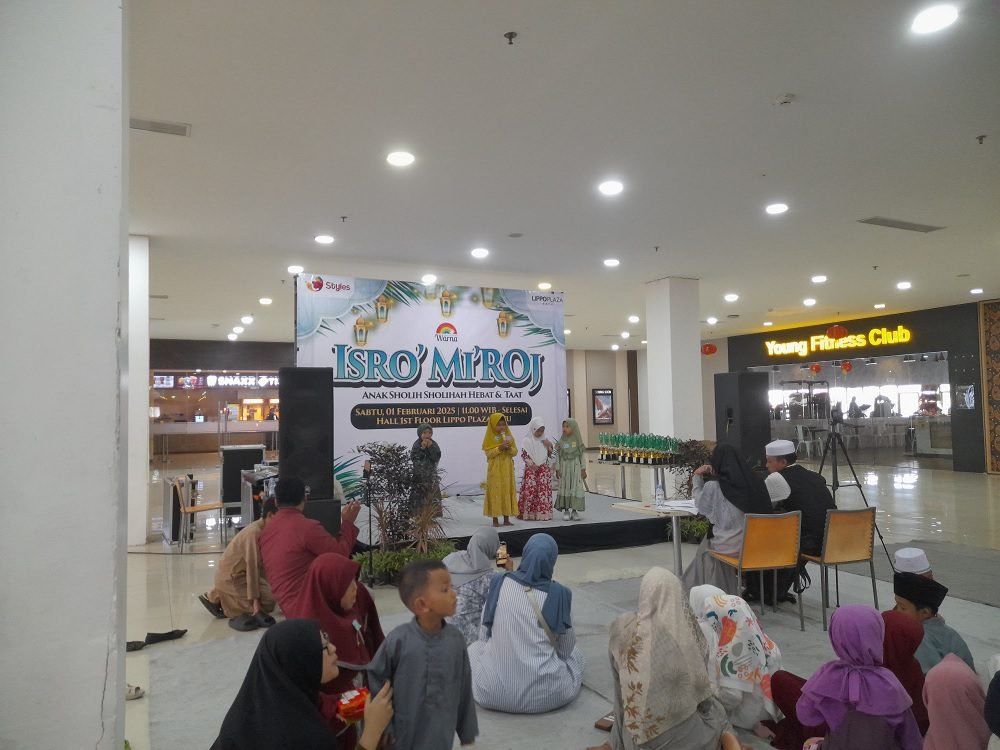 LOMBA MERIAHKAN ISRA’ MI’RAJ DI LIPPO PLAZA BATU, ORANG TUA KAGUM DENGAN ANTUSIASME ANAK-ANAK