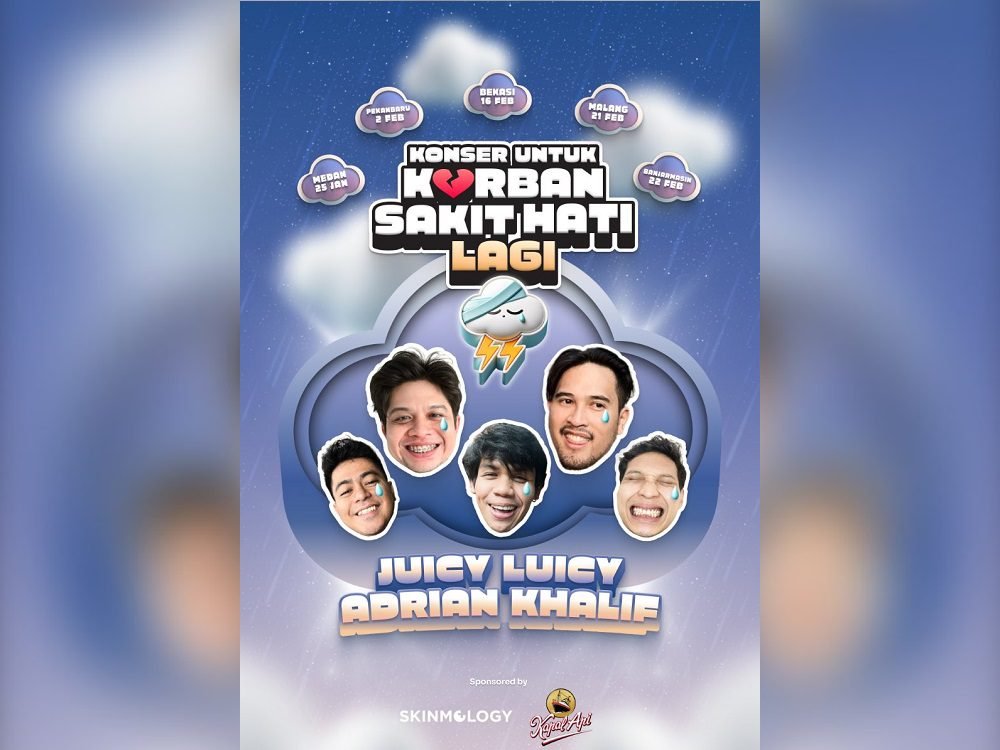 KONSER UNTUK ‘KORBAN SAKIT HATI LAGI’ BERSAMA JUICY LUICY DI MALANG