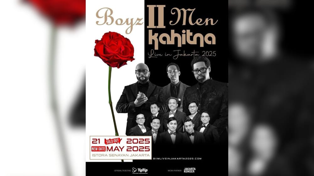 KOLABORASI LEGENDARIS, KAHITNA DAN BOYZ II MEN DI JAKARTA