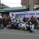 PEDULI HEWAN, PWI MALANG RAYA BERSAMA PDHI JATIM II GELAR PEMERIKSAAN GRATIS