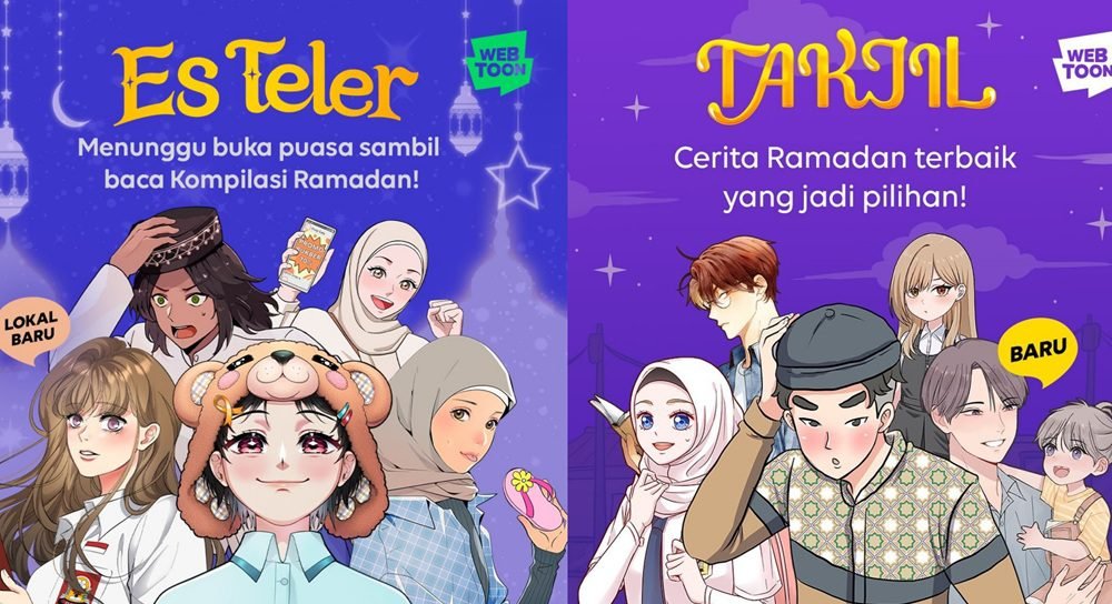 TRADISI TAHUNAN, WEBTOON RILIS KOMIK SPESIAL RAMADAN, DARI KURMA HINGGA ES TELER
