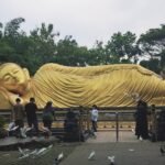 PATUNG BUDDHA TIDUR DI MOJOKERTO, JADI IKON WISATA RELIGI TERBESAR DI INDONESIA