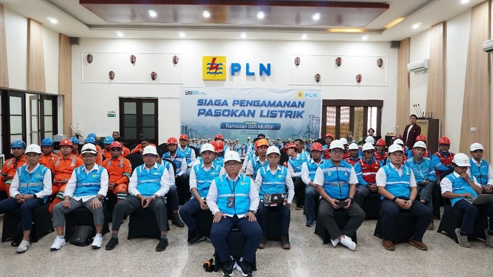 SIAGA IDUL FITRI 1446 HIJRIYAH, PLN MALANG IKUTI APEL KEANDALAN PLN SELURUH INDONESIA