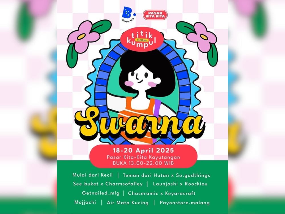 UMKM LOKAL MERIAHKAN TITIK KUMPUL SWARNA DI KAYUTANGAN, HADIRKAN PRODUK-PRODUK KREATIF