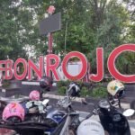 TAMAN KEBON ROJO BLITAR RAMAI SAAT LIBUR LEBARAN, KEUNTUNGAN PEDAGANG MENINGKAT