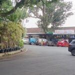 JALANAN DI SEKITAR PASAR SPLENDID TERLIHAT LENGANG, MEMBERIKAN KENYAMANAN BAGI PENGUNJUNG