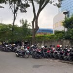 PARKIRAN LUAR MALL OLYMPIC GARDEN (MOG) CENDERUNG LENGGANG DI HARI KERJA, MENINGKAT SAAT AKHIR PEKAN
