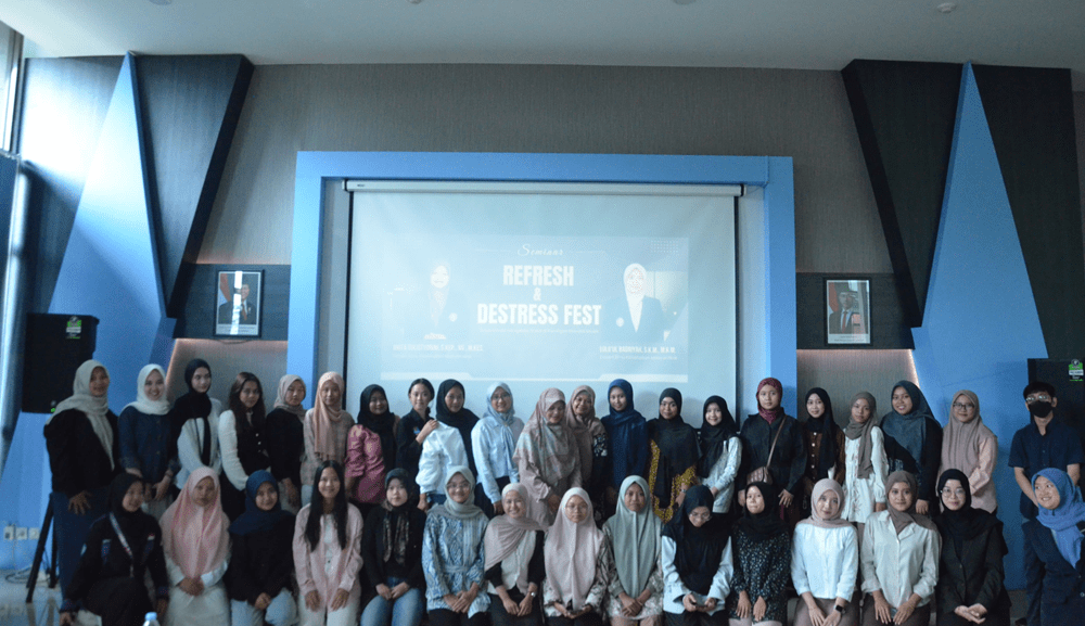 UM GELAR SEMINAR MANAJEMEN STRES DAN MAKANAN BERGIZI SEIMBANG, BANTU MAHASISWA KELOLA TEKANAN SECARA SEHAT