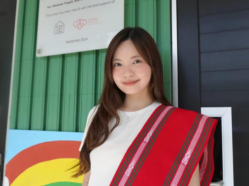 ERIKA RICHARDO RENOVASI SEKOLAH DI LOMBOK BERHASIL KUMPULKAN RP1 MILIAR DALAM 5 HARI