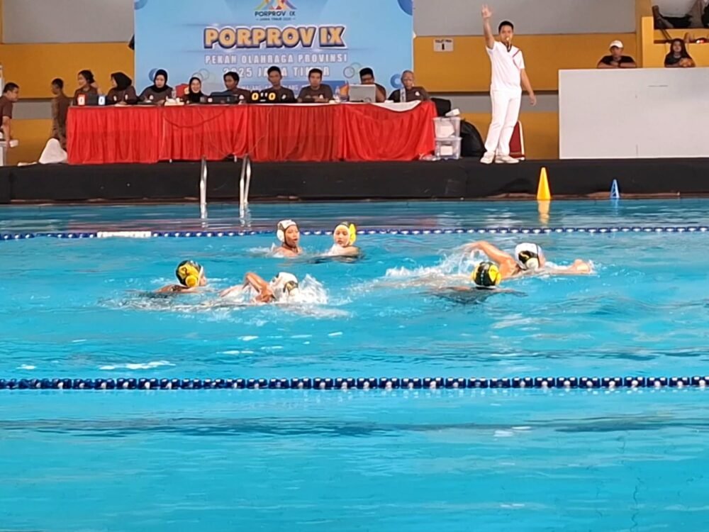 MADIUN TUMBANGKAN MOJOKERTO DALAM LAGA SENGIT POLO AIR PUTRI PORPROV JATIM 2025