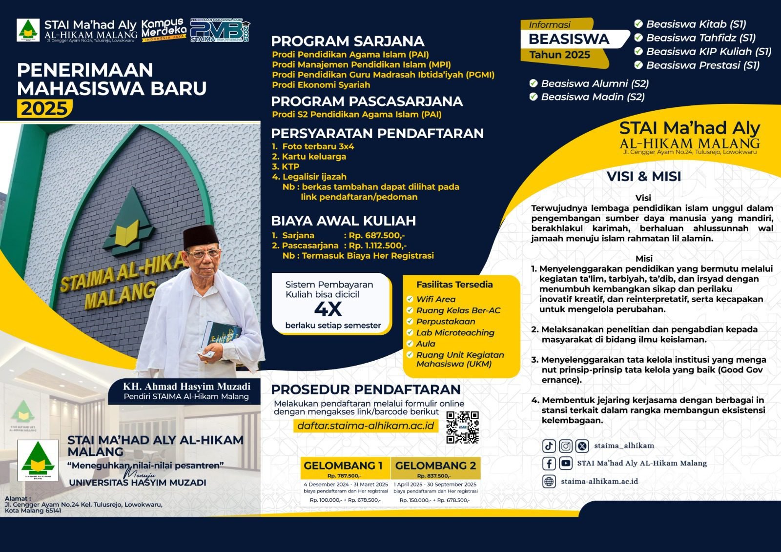 MASIH BINGUNG MAU KULIAH DI MANA? DI STAIMA AL-HIKAM MALANG SAJA