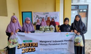wa 1 BMH MAKNAI HARI SANTRI 2025 DENGAN PASAR BAHAGIA UNTUK WARGA